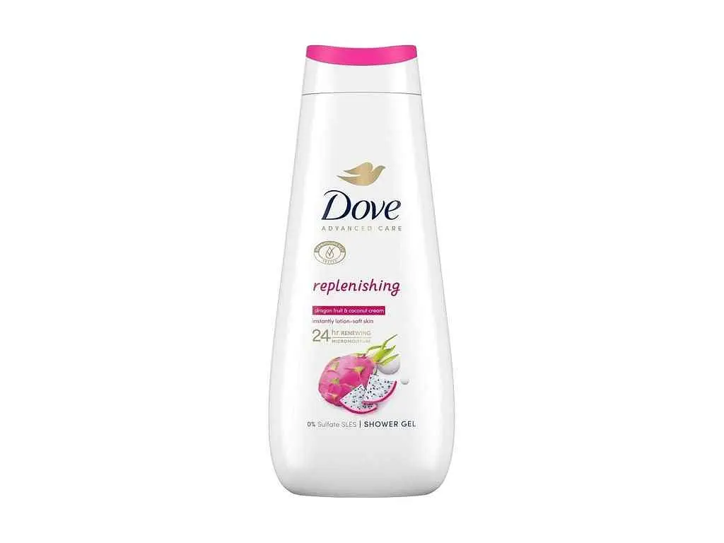 Гель для душу DOVE 400мл Пітая та кокосові вершки