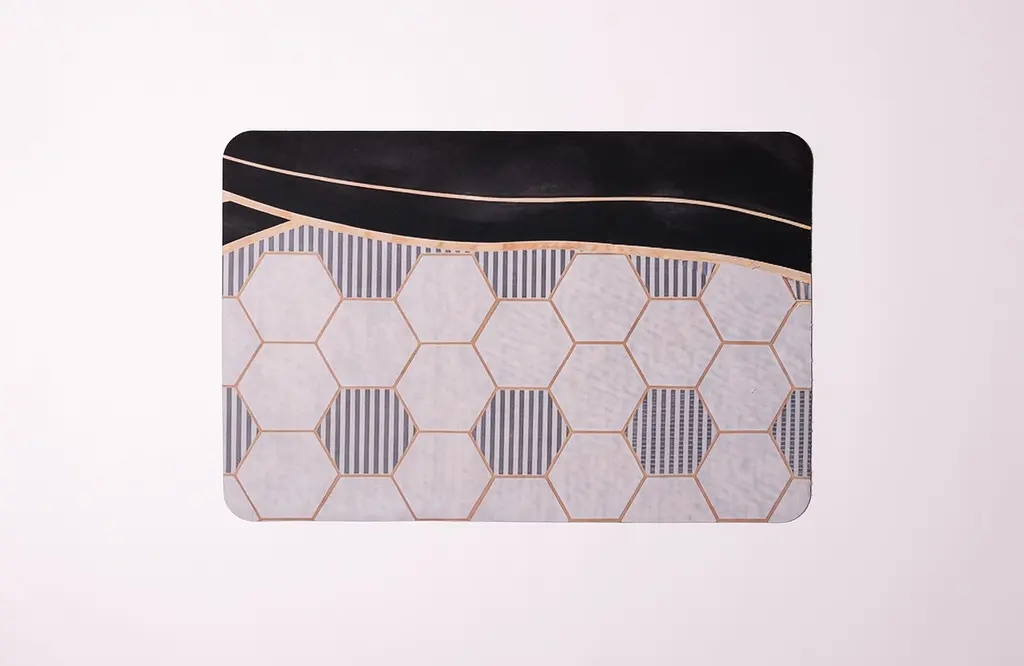 Набір килимків діатомітових для кухні Honeycomb 58*38 см/118*38 см Yiwu HP-42-208 - фото 2