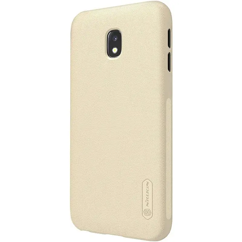 Чехол-накладка Nillkin Super Frosted Shield Samsung Galaxy J3 2017 (J330) Gold - фото 3