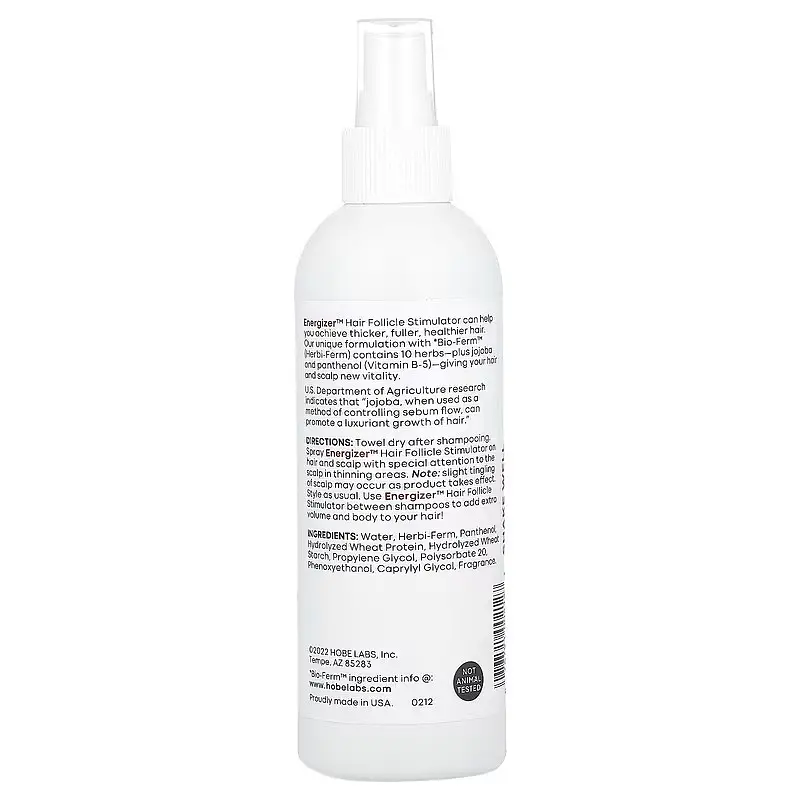 Стимулятори росту волосся Energizer Hair Follicle Stimulator 237 ml Hobe Labs vit0004875 - фото 2