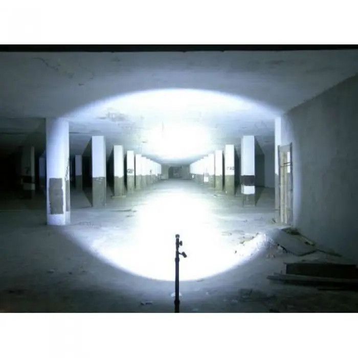 Ручний акумуляторний ліхтар Bailong з режимом стробоскоп POLICE BL 1831 T6 50000W 1000 Lumen - фото 6