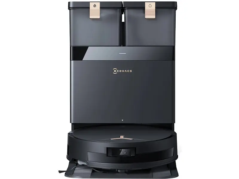 Робот-пилосос з вологим прибиранням ECOVACS Deebot T50 Max Pro Omni Black (DEX54) - фото 2