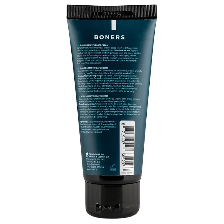 Крем для мастурбації Boners Masturbation Cream 100 мл (ROZ6501053319) - фото 2