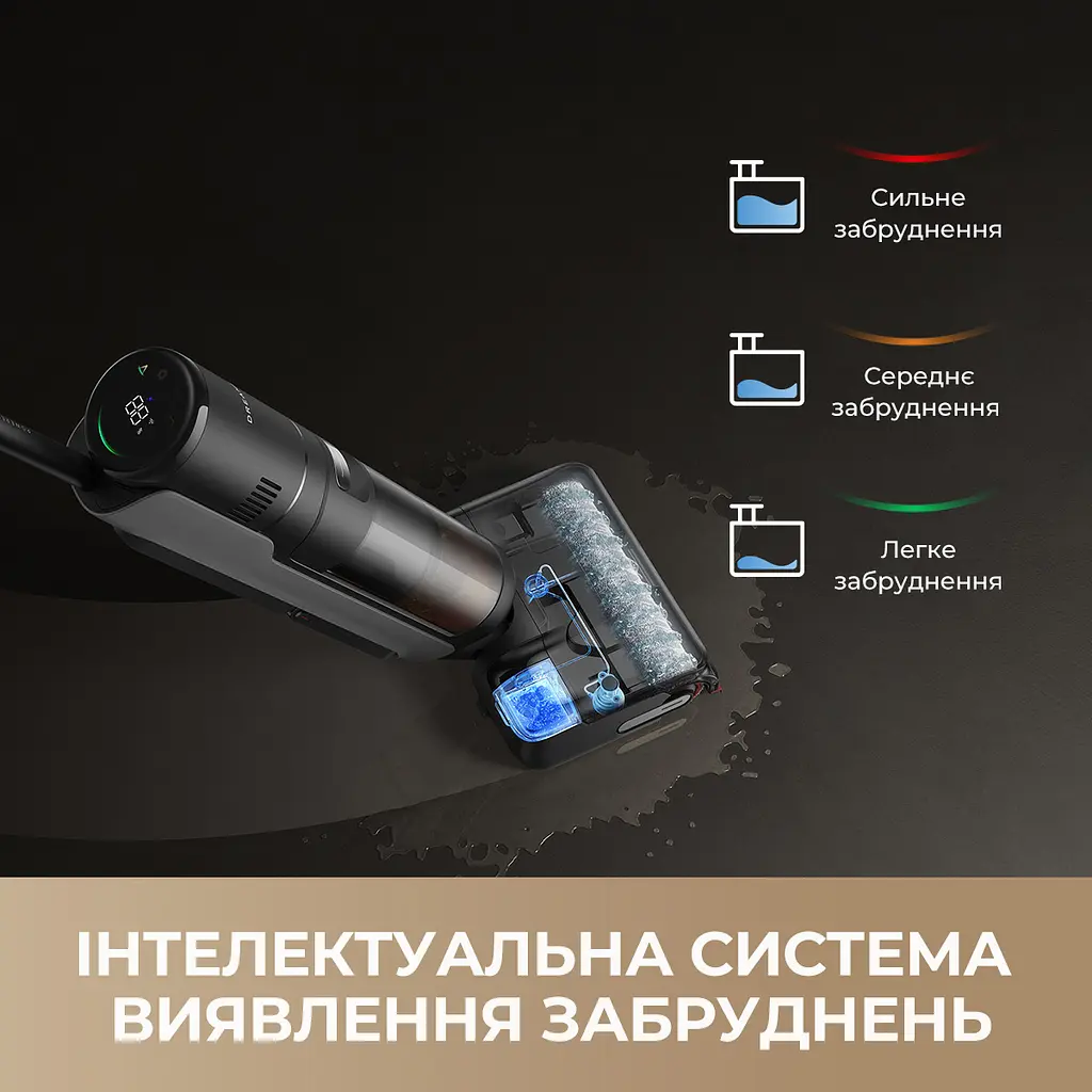 Беспроводной моющий пылесос Dreame H15 MIX 5 в 1 - фото 3