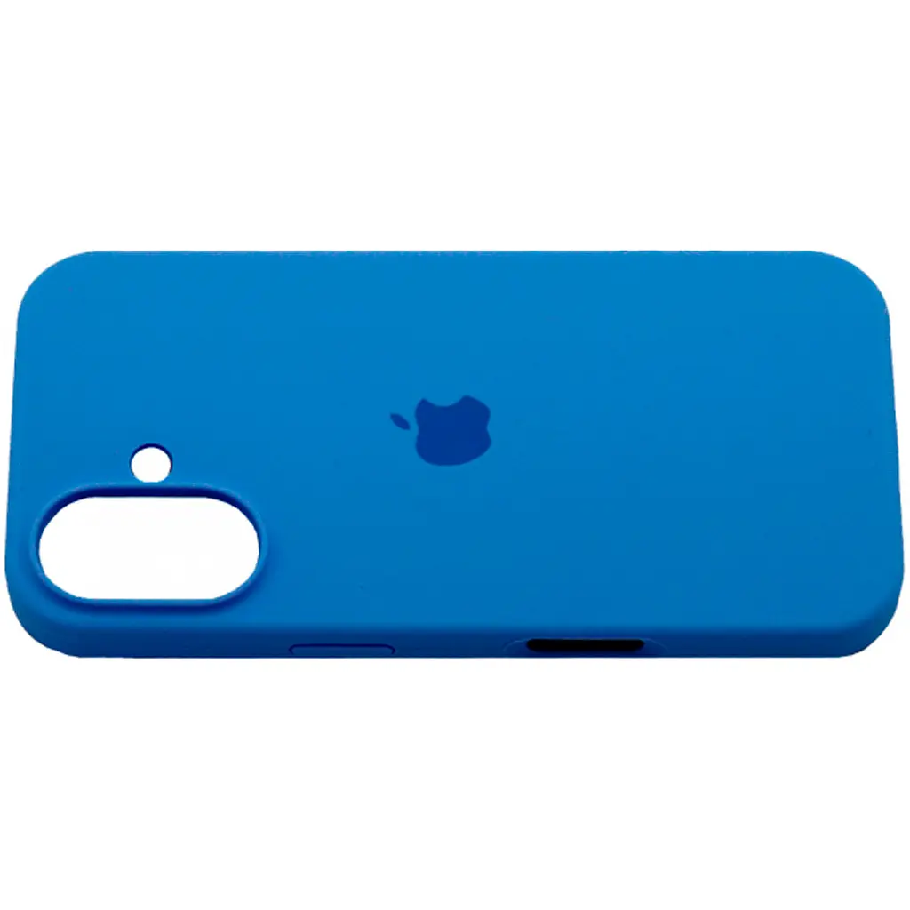 Чохол Silicone Case для Apple iPhone 16 Blue [115088] - фото 2