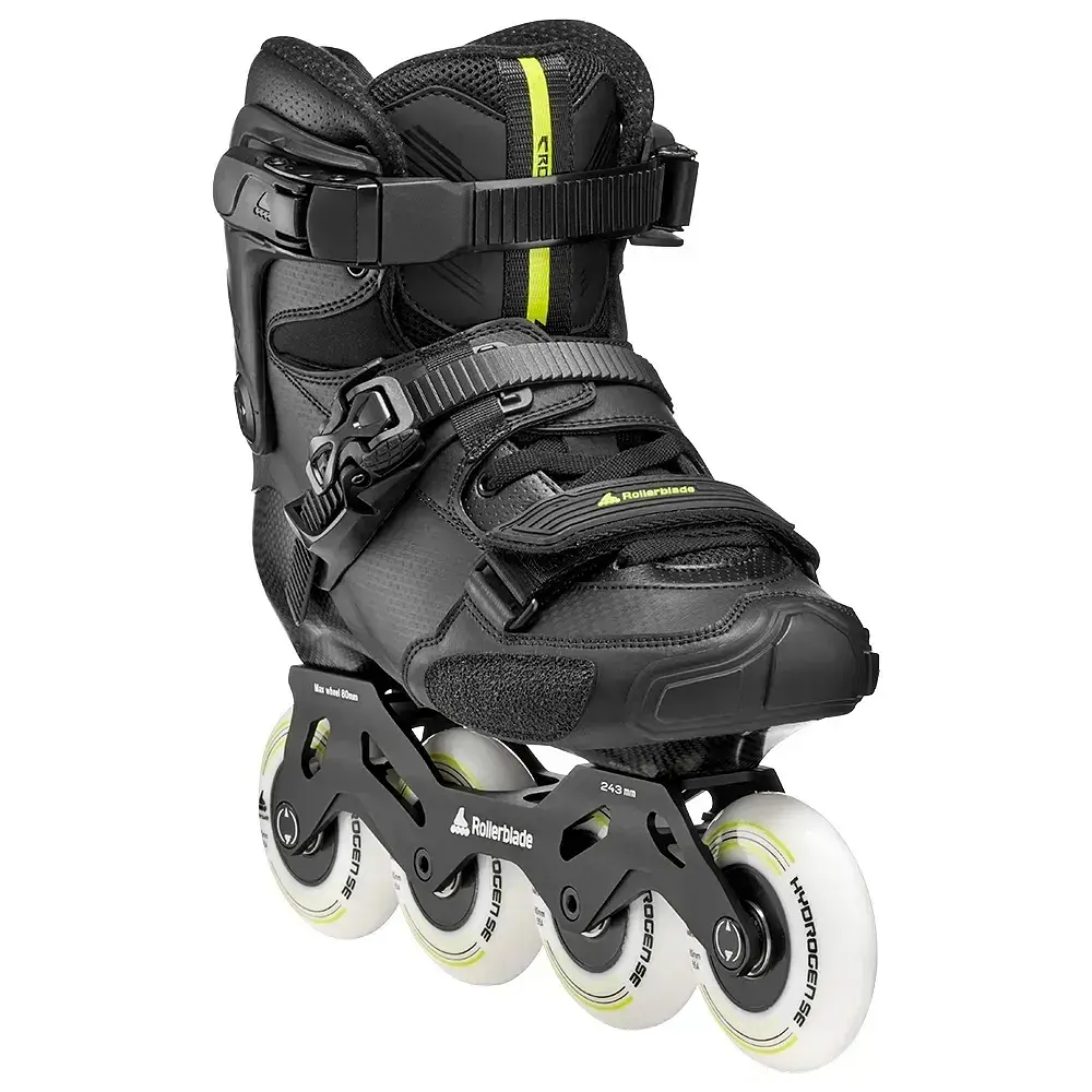 Ролики Rollerblade Crossfire LX 46 Чорний-Салатовий - фото 4