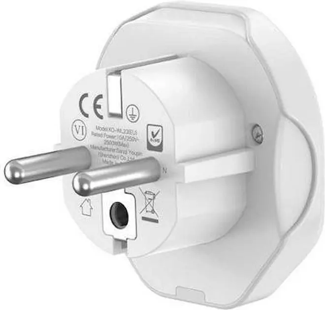 Перехідник мережевий XO WL23 з усіх вилок на євро розетку EU - фото 2