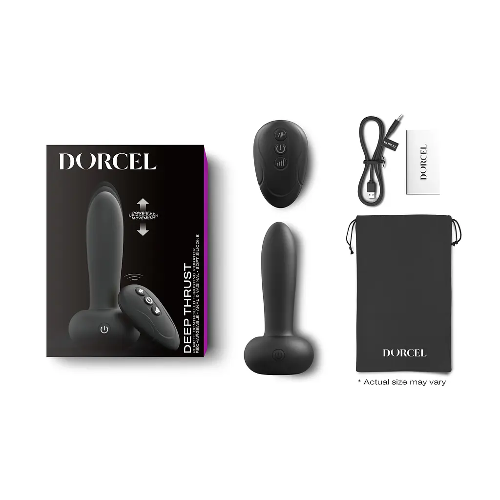 Універсальний пульсатор Dorcel DEEP THRUST, пульт ДК - фото 4