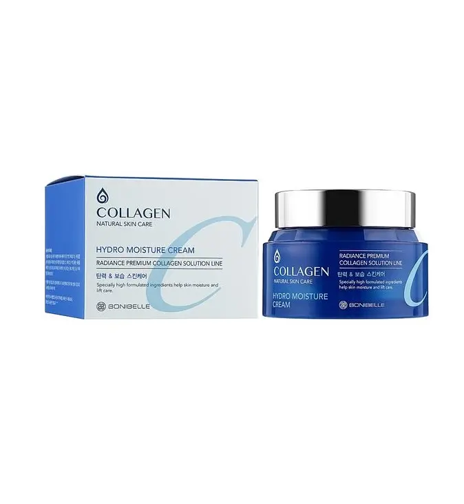Крем для обличчя Колаген Collagen Hydro Moisture Cream Bonibelle Enough 80 мл - фото 2