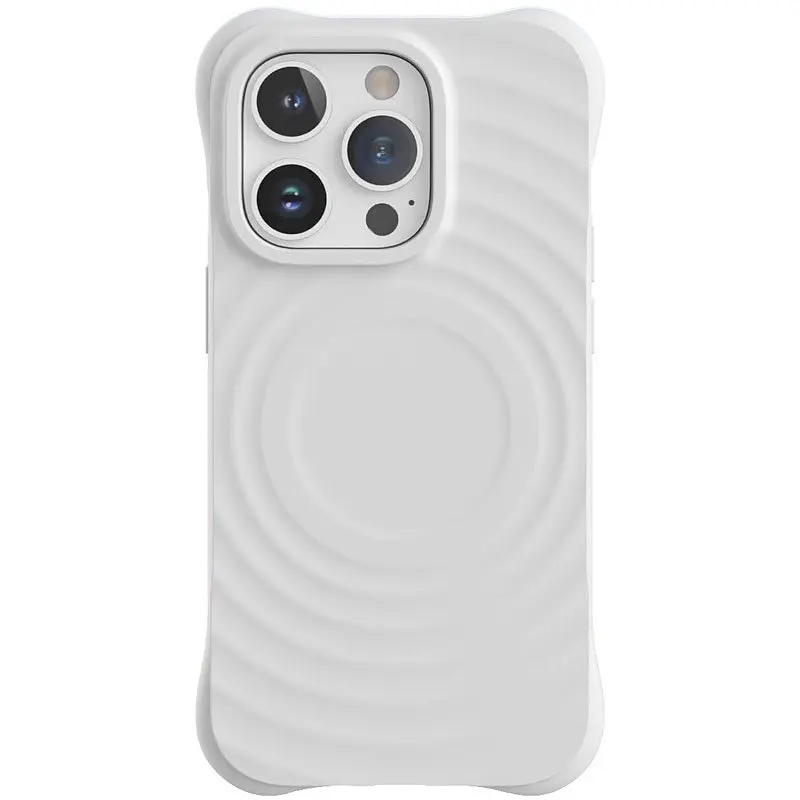 Чохол TPU Orbit with MagSafe для Apple iPhone 12 Pro / 12 (6.1) White - фото 2