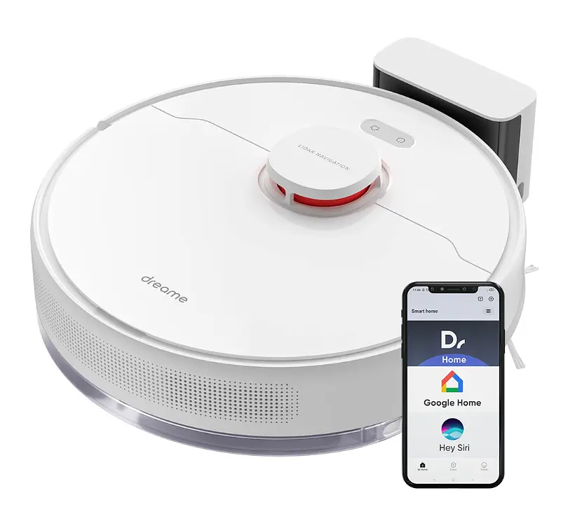 Мийний робот-пилосос Dreame Bot D10s Vacuum Cleaner (RLS3L) білий - фото 6