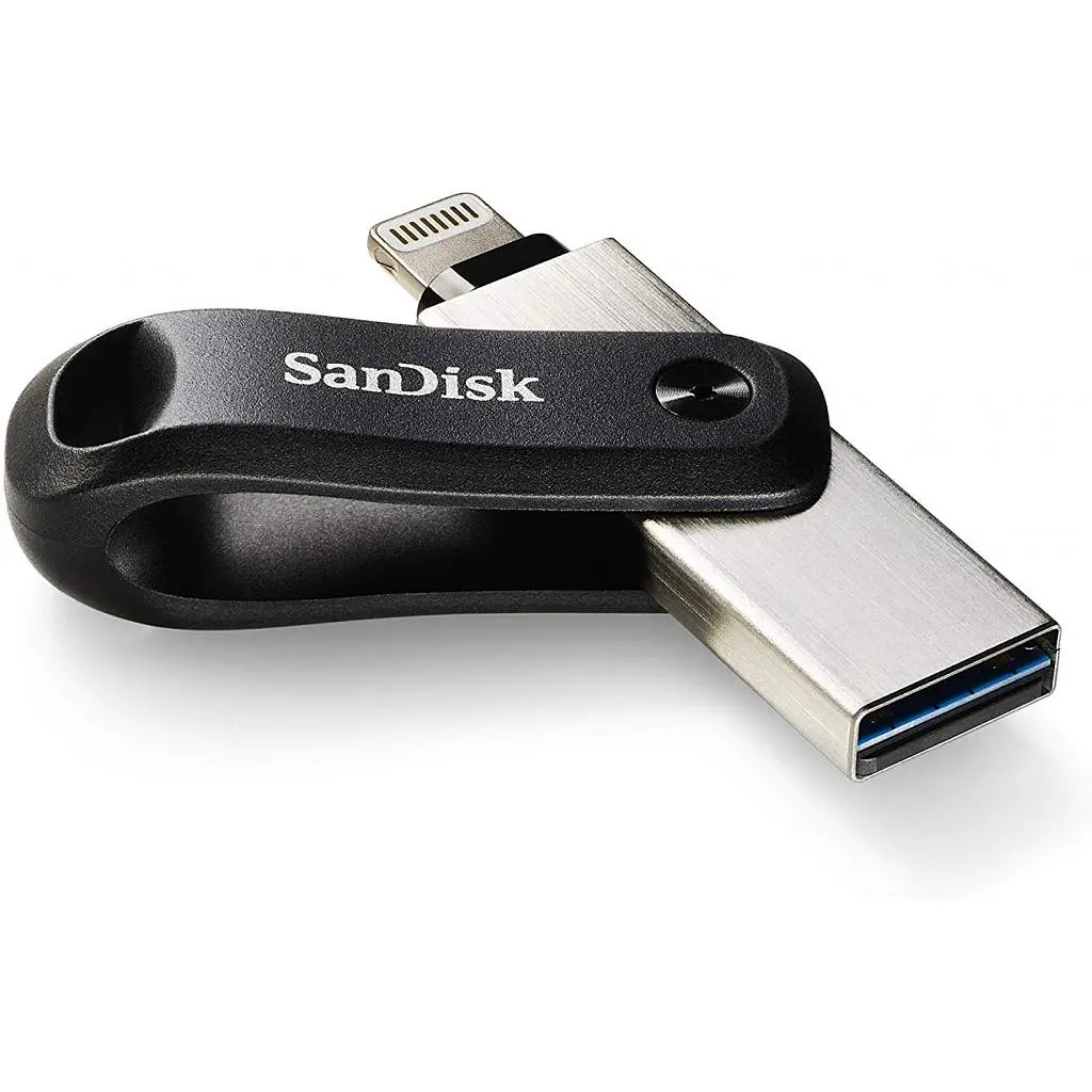 USB флеш накопичувач SanDisk 64GB iXpand Go USB 3.0 /Lightning (SDIX60N-064G-GN6NN) - фото 5