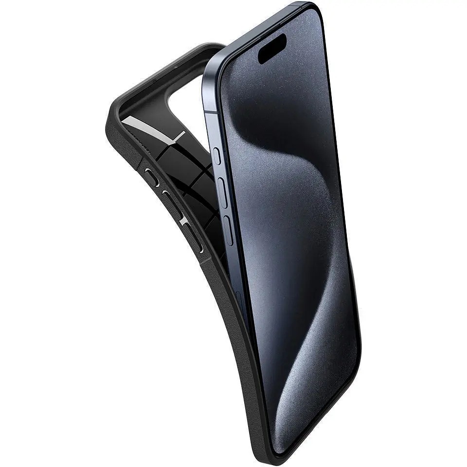 Чохол Spigen Core Armor для Apple iPhone 15 Pro Max Matte Black (ACS06441) [92977] - фото 3