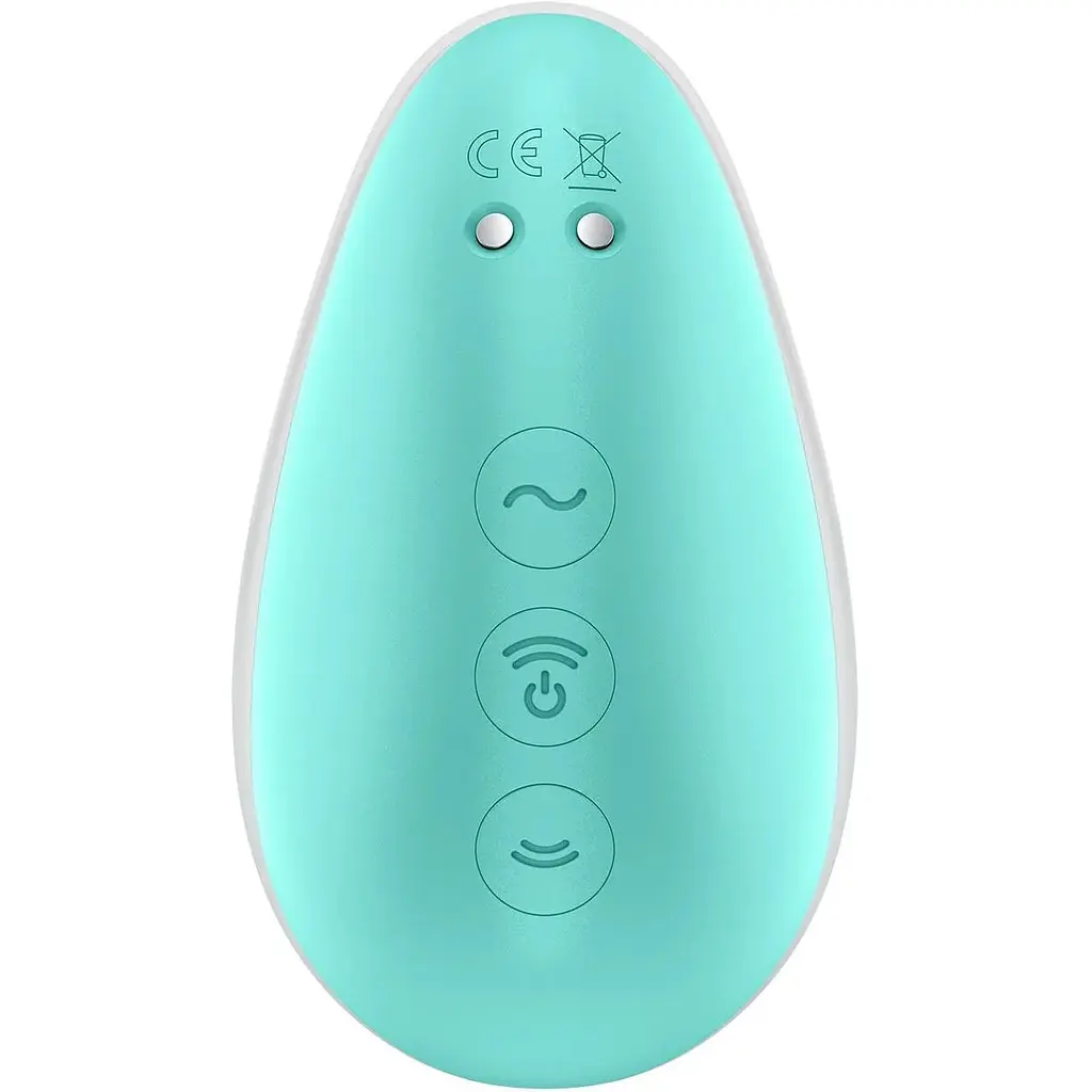 Вакуумний стимулятор з вібрацією Satisfyer Pixie Dust Mint/Pink - фото 5