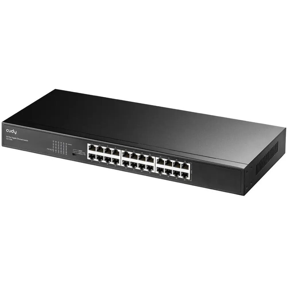 Комутатор Cudy GS1024L, 24 портовий Gigabit Metal Switch, 19 RM - фото 2