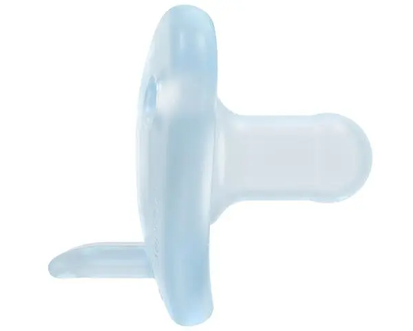 Пустушка силіконова Philips Avent Soothie для новонароджених, 0-6 місяців, блакитний, 2 шт. (SCF099/21) - фото 3