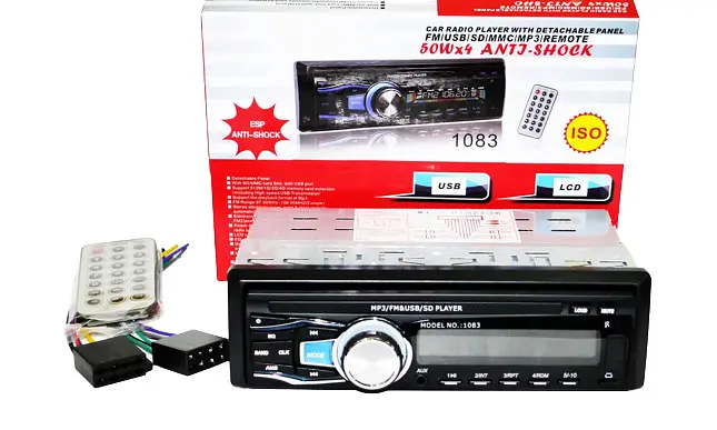 Автомагнітола XPRO 1083 1DIN USB 2.0 порт AUX чорний (lp-83723_593) - фото 3