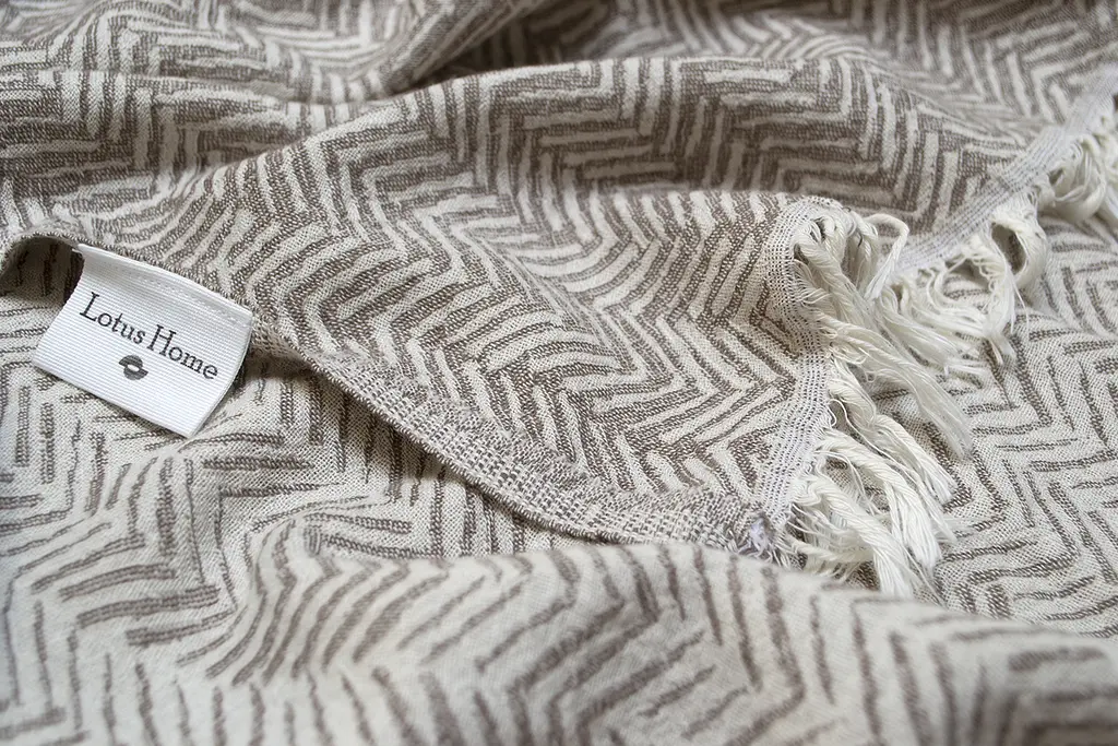 Покрывало Lotus Home - Greek kahve кофе 190x225 - фото 4