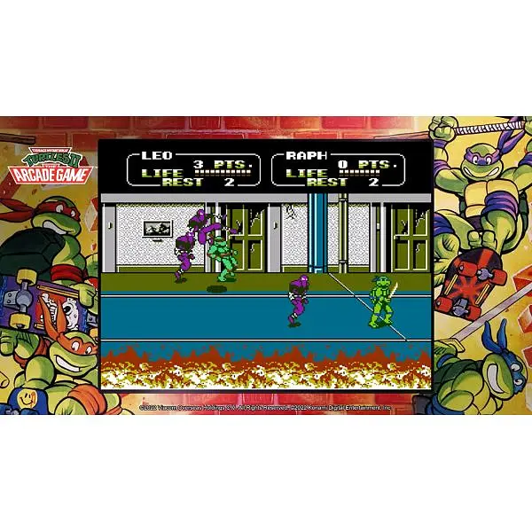 Гра Teenage Mutant Ninja Turtles The Cowabunga Collection (англійська версія) (Xbox One Xbox Series X) - фото 9