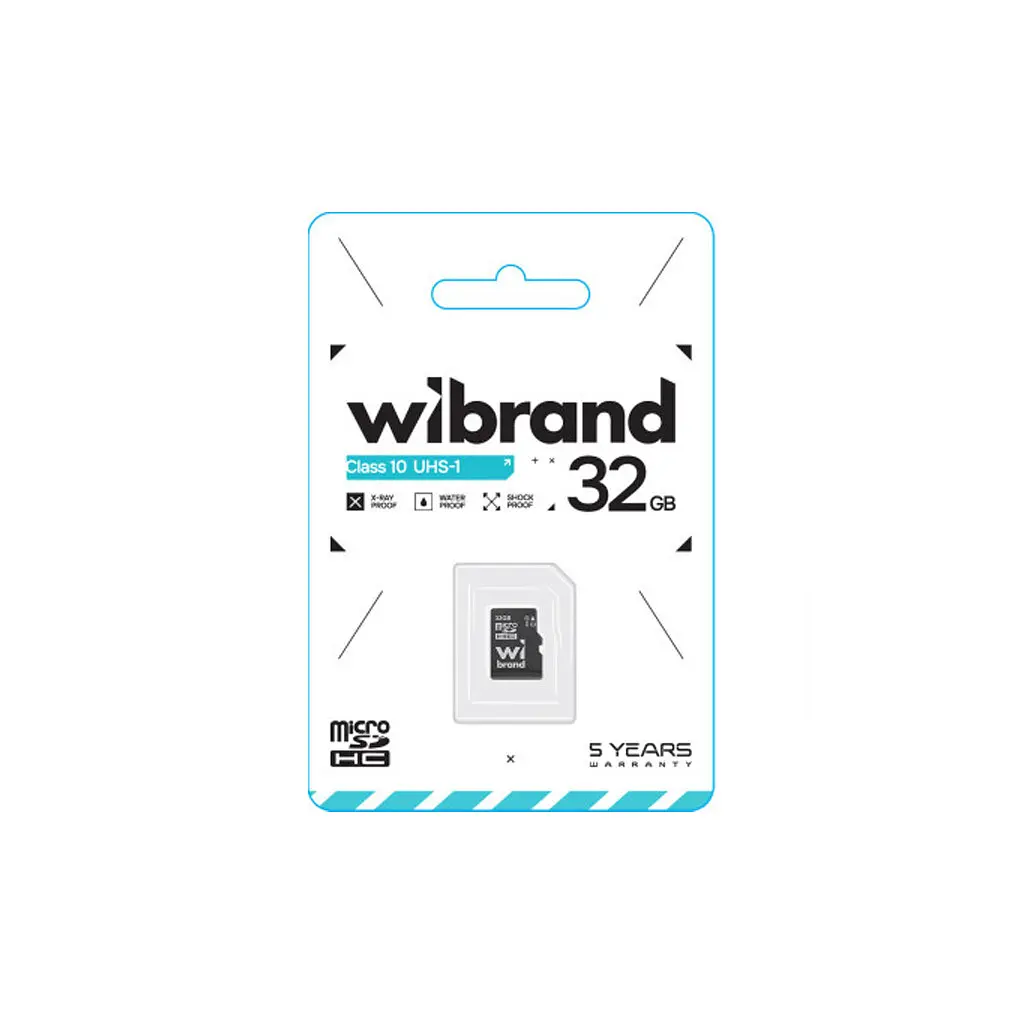 Карта памяти Wibrand 32GB mictoSD class 10 (WICDHU1/32GB) - фото 2
