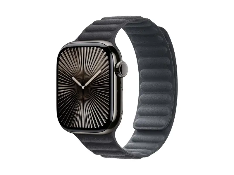 Ремешок Apple Watch 40/41/42mm Black Magnetic Link - S/M (MXWQ3) - фото 3