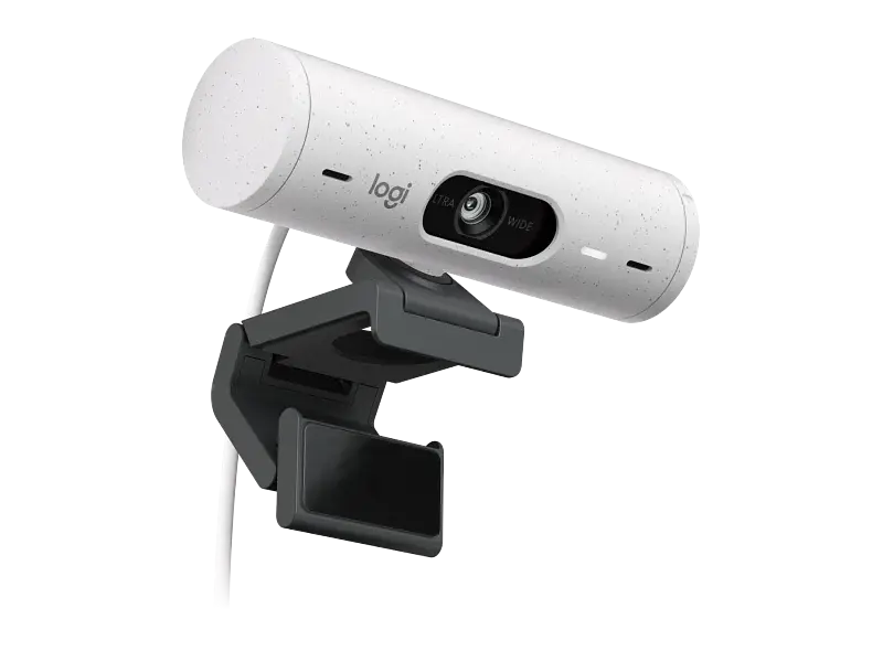 Веб-камера Logitech Brio 500 Off White (960-001428) - фото 4