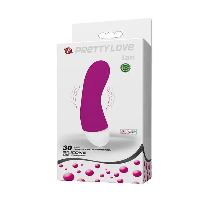 Wibrator Pretty Love Ian, 12 cm (fioletowy) - фото 10