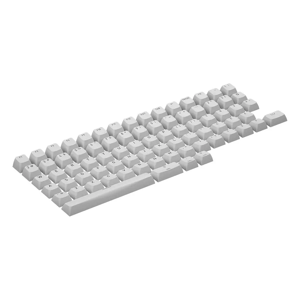 Набір кейкапів Hator OMA Profile PBT Keycap Set White US A-part ANSI/ISO (HTS511) - фото 2