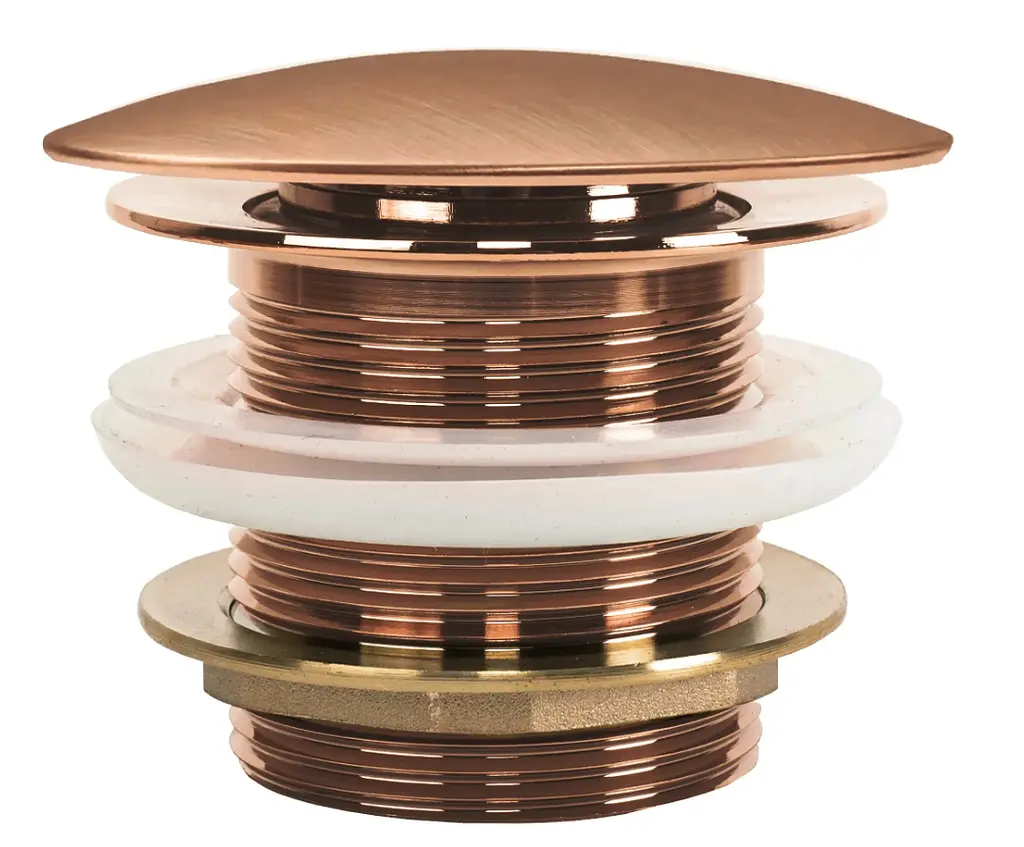 Донний клапан для ванни Rea Click-Clack 48 мм brushed copper REA-W2016