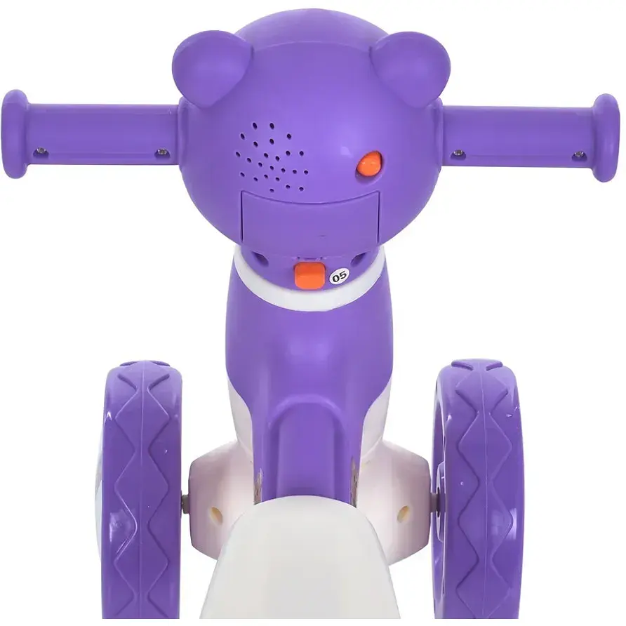 Детская каталка-толокар Bambi M 5762-9 до 25 кг фиолетовый - фото 4