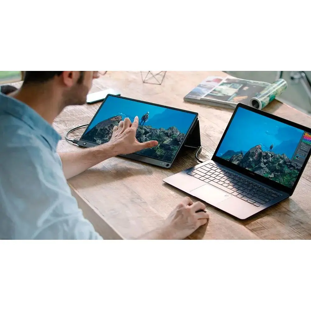 Портативний монітор Asus MB16AMT (90LM04S0-B01170) [91482] - фото 13