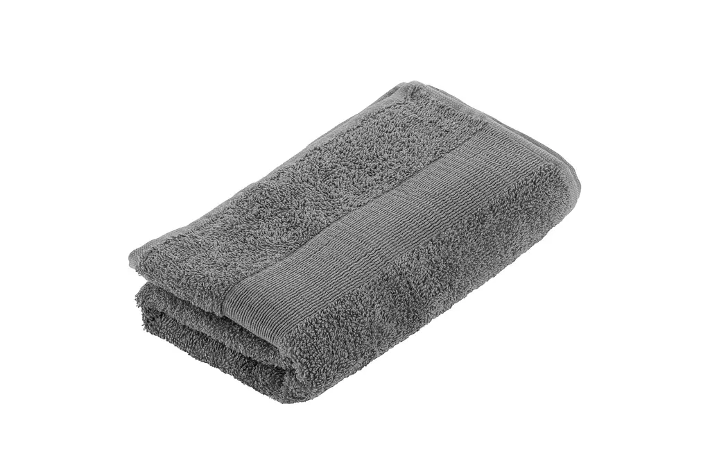 Рушник махровий Ardesto Benefit 50х90 см 100% бавовна сірий (ART2450SG)  - фото 4