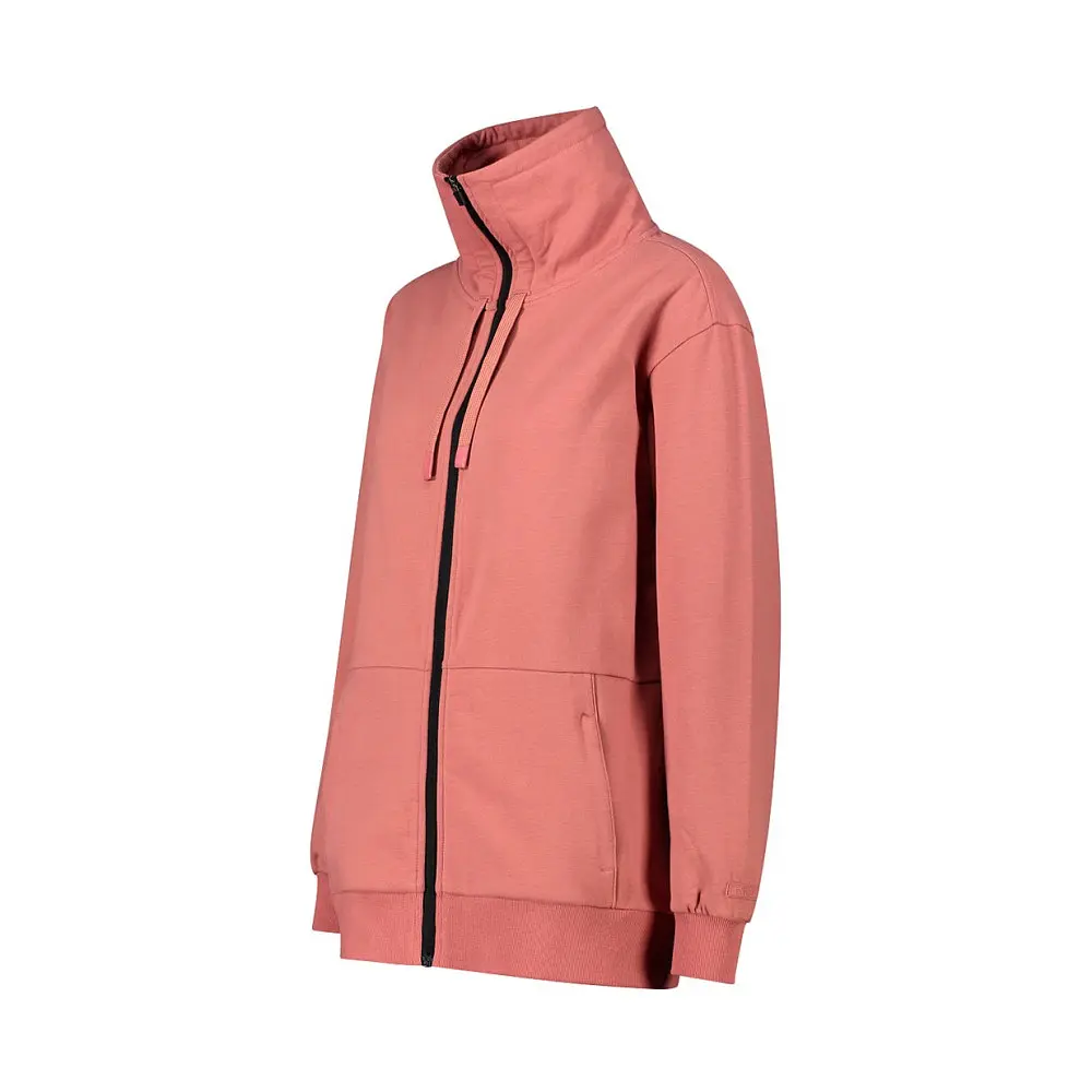 Флісова кофта CMP Women's Loose Fit Fleece Jacket M Rose Quartz (1097-33D3426-C657 40) - фото 2