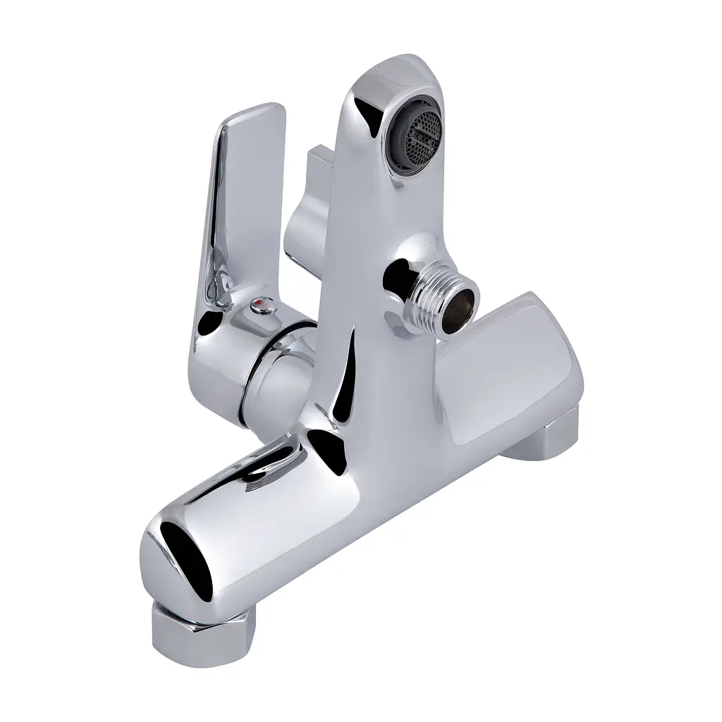 Змішувач для ванни Qtap Leo New (з душовим гарнітуром) QTLEO259CRM45563 Chrome - фото 4