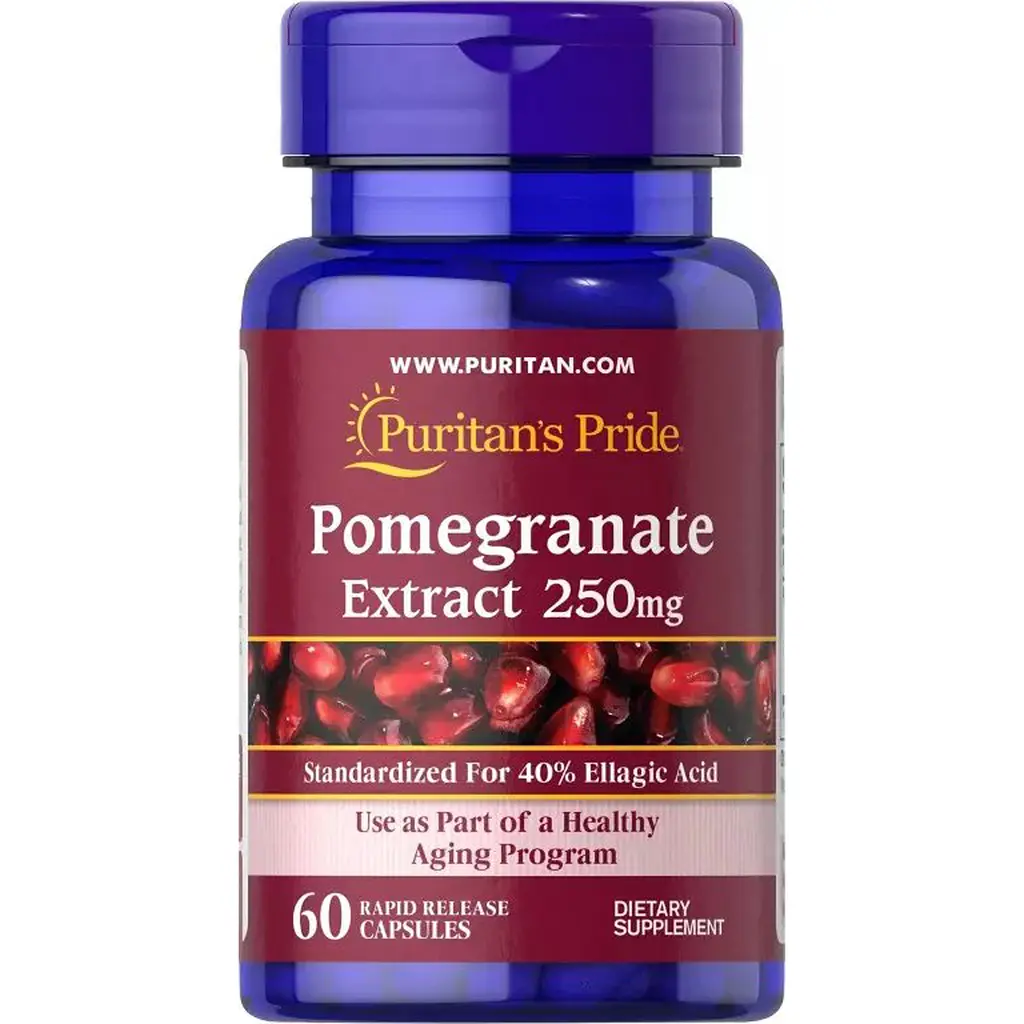 Диетическая добавка Puritan's Pride Pomegranate Extract 250 мг 60 капсул