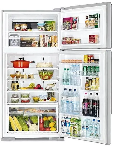 Холодильник з верхньою морозильною камерою Hitachi R-V910PUC1KBSL нержавіюча сталь (R-V910PUC1KBSL) - фото 2