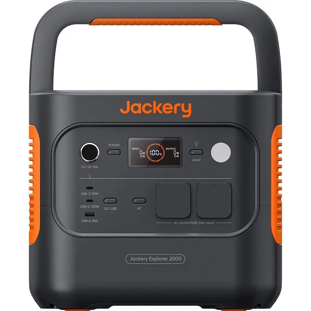 Зарядная станция Jackery Explorer 2000 V2 / 2200 Вт / 2042.8 Вт/ч / LiFePO4 (21-0001-000267) - фото 2