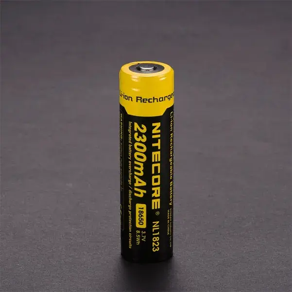 Акумулятор 18650 Nitecore NL1823 2300mAh 3.7V Li-Ion (Чорний з жовтим) - фото 2