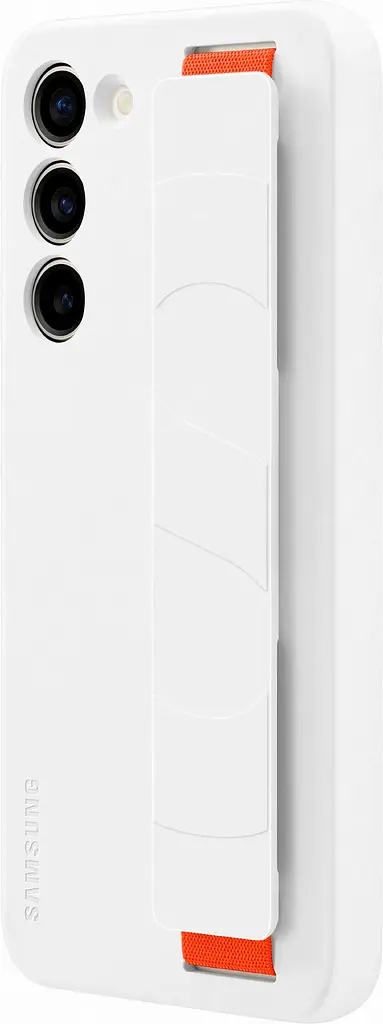 Чохол Samsung Silicone Grip Case для Samsung Galaxy S23 Plus White [EF-GS916TWEGRU] [80121] - фото 2