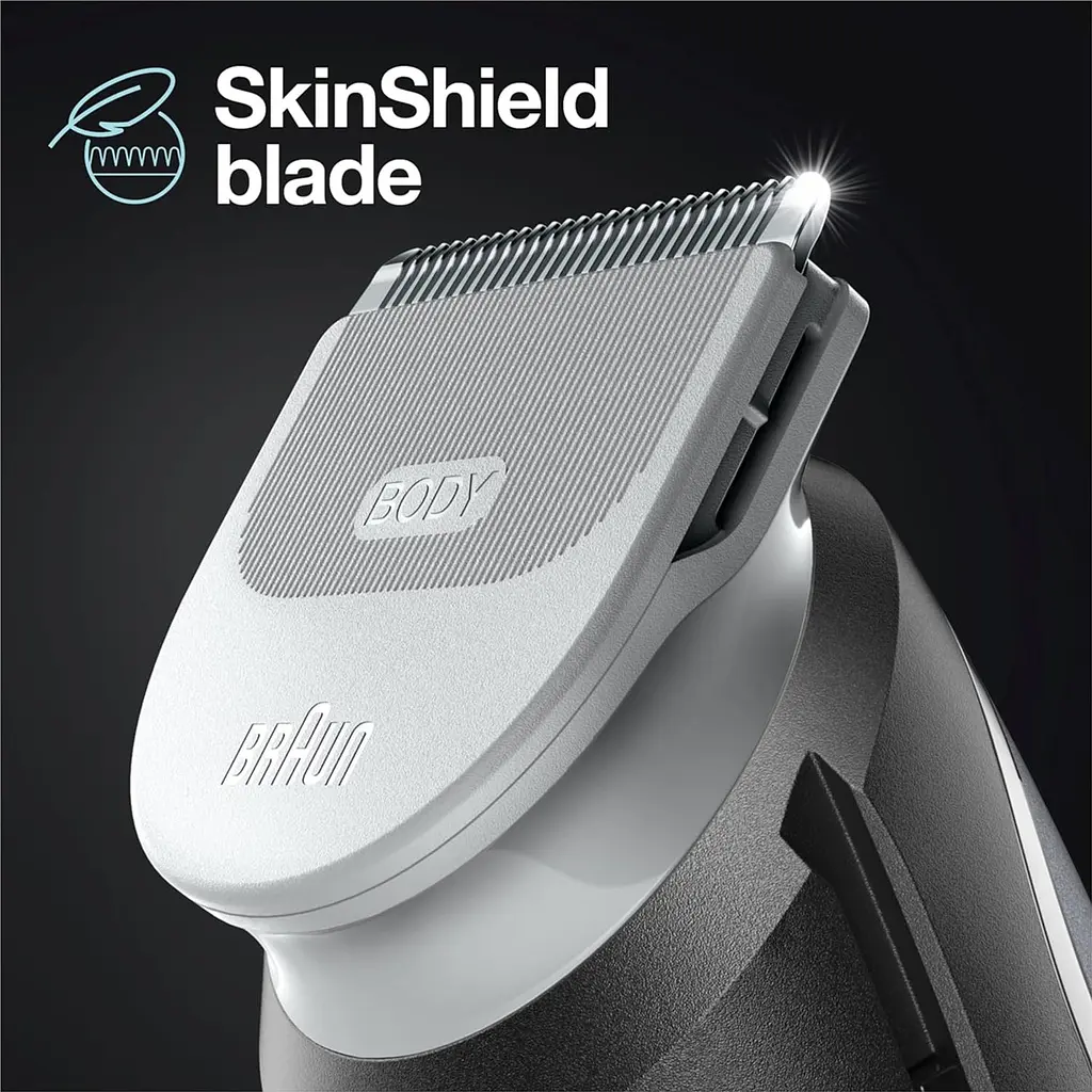 Тример для тіла Braun BG3340 SkinShield Black [147694] - фото 8