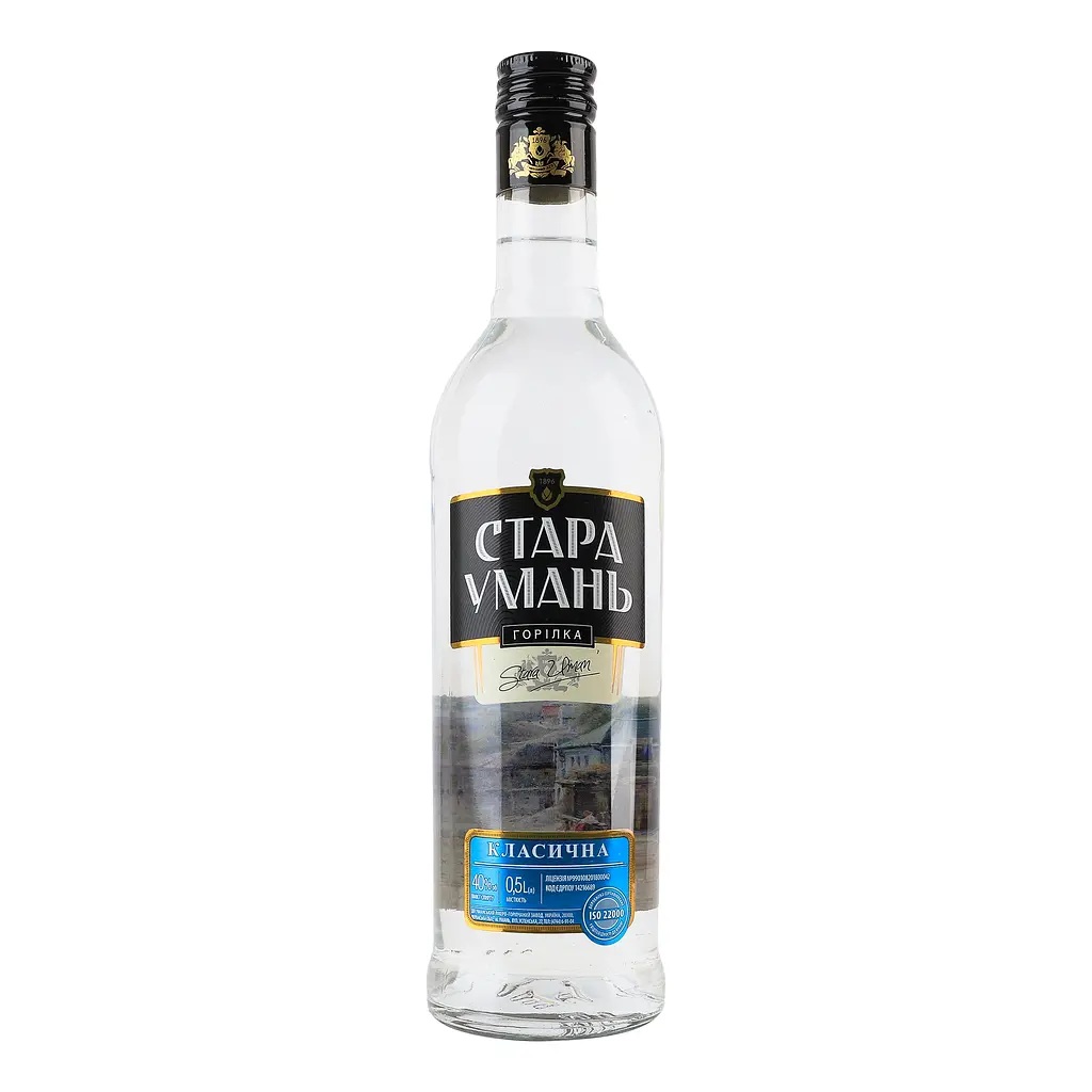 Горілка Стара Умань Особлива Класична 40% 0.5 л - фото 2