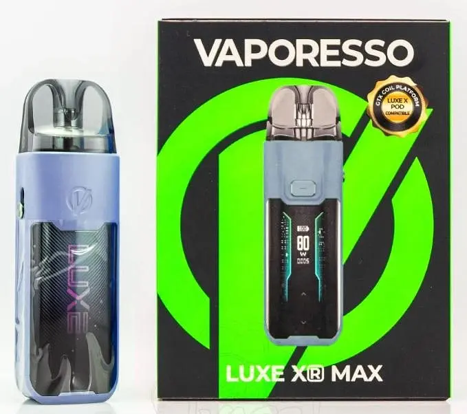 Под-система Vaporesso LUXE XR Max 80W with One Pod Version 2800 mAh 5 ml Kit Glacier Blue (15850) - фото 3