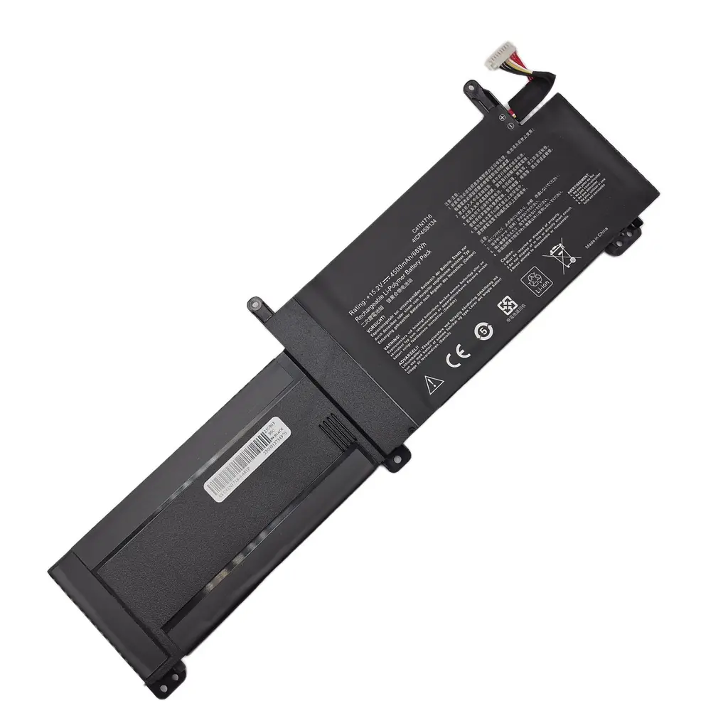 Акумулятор C41N1716 для Asus ROG Strix GL703GM GL703GS S7BS8750 (15.2V 4500 mAh) - фото 3