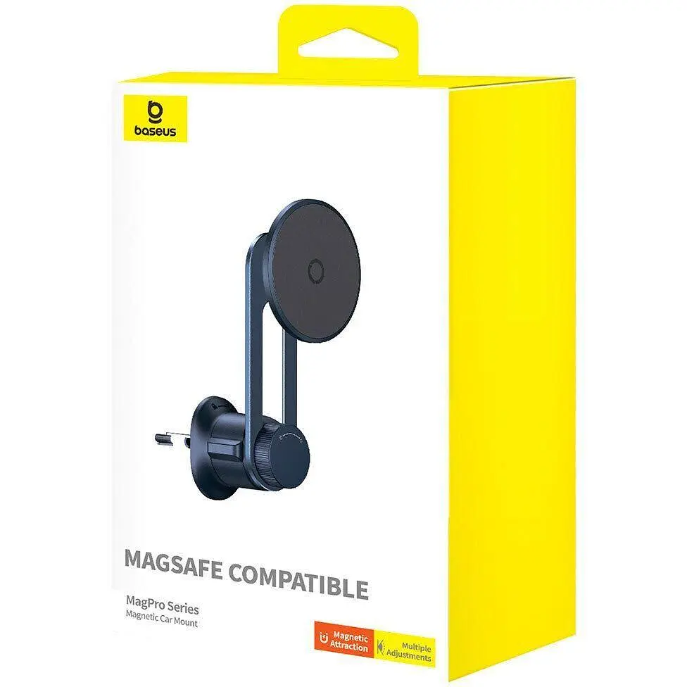 Автомобільний тримач холдер Baseus MagPro Series Magnetic Car Mount C40161200121-00 Black - фото 6