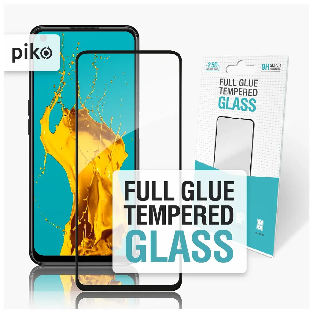 Скло захисне Piko Full Glue Oppo A76 4G Black (1283126528897) - фото 2