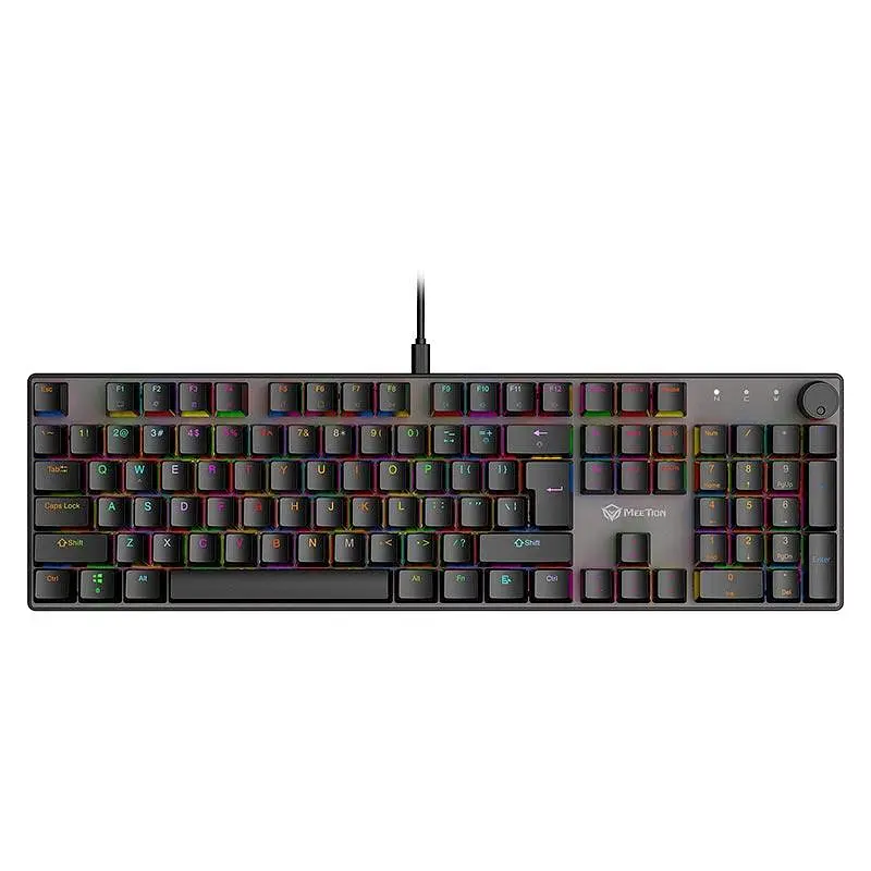 Ігрова клавіатура MEETION Wired Mechanical keyboard red switch MK009Pro (Ukrainian version)