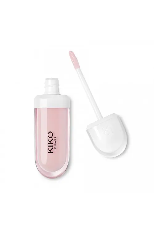 Блиск-крем для губ KIKO MILANO Lip Volume 01 Tutu Rose 6,5 мл - фото 2