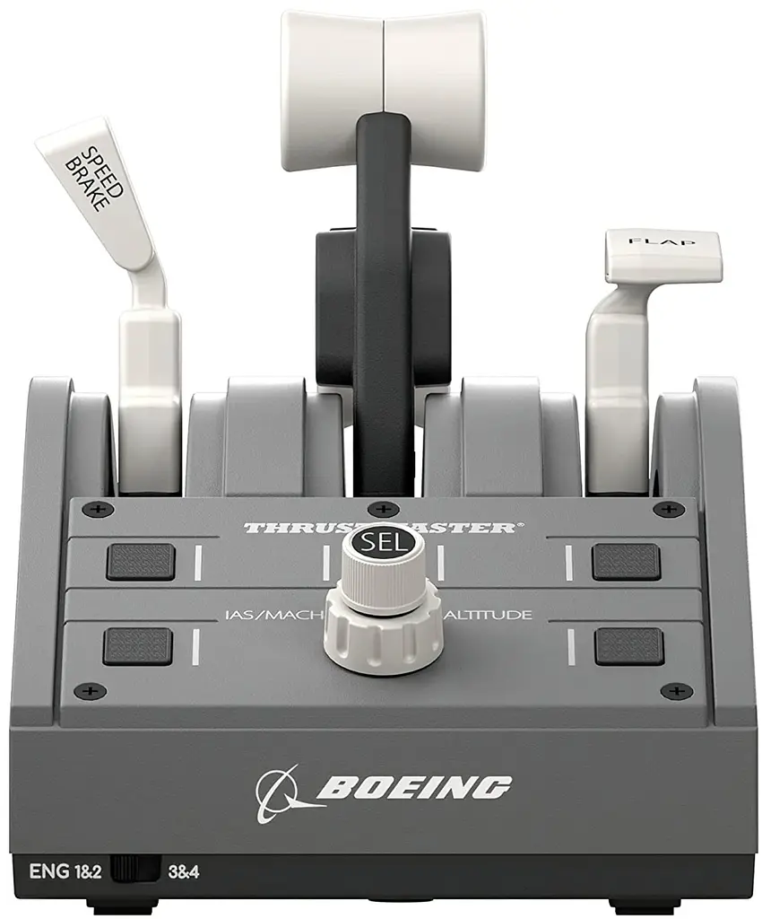 Джойстик із важелем керування двигуном Thrustmaster TCA Yoke Pack Boeing Edition (4460210) [175061] - фото 5