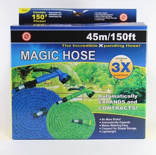Шланг садовий поливальний X-hose, що розтягується 45 м - фото 4
