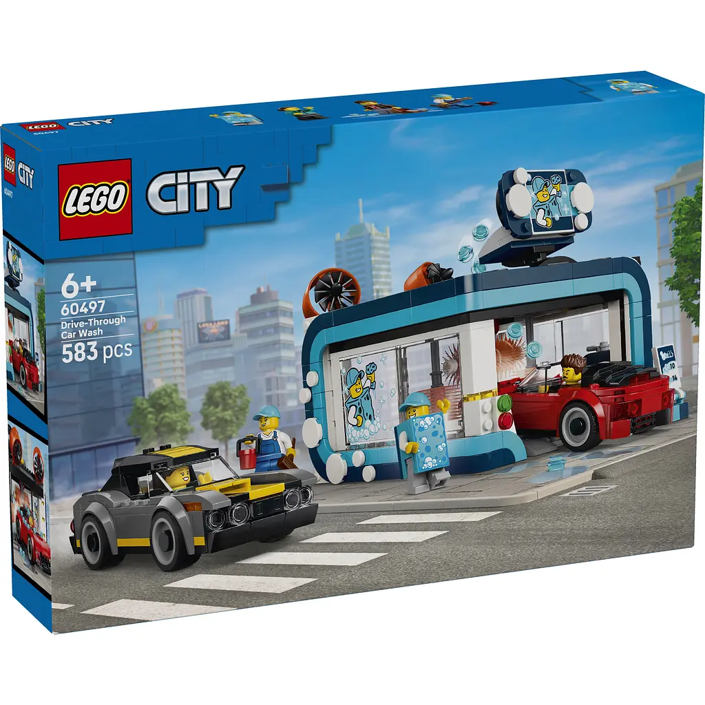Конструктор LEGO City Тунельна автомийка (60497) - фото 3